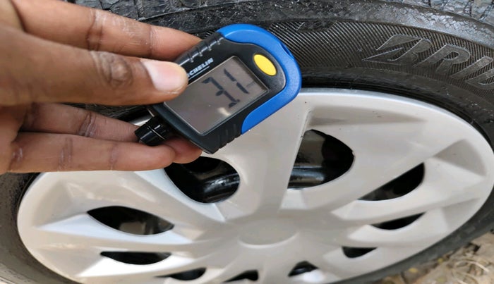 2012 Maruti Wagon R 1.0 VXI, Petrol, Manual, 77,485 km, tyre