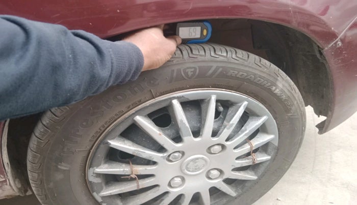 2012 Maruti Alto K10 VXI, Petrol, Manual, 1,20,768 km, tyre