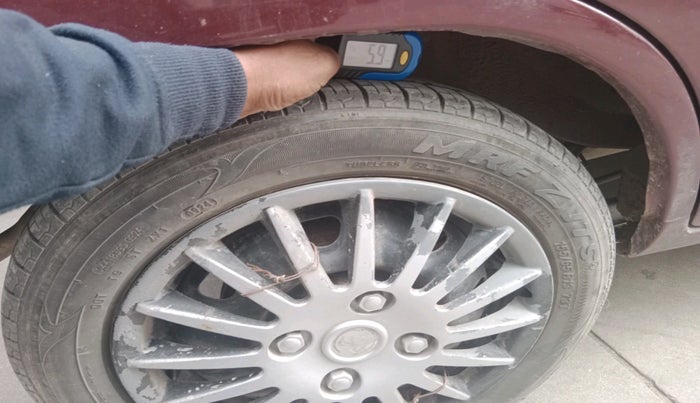 2012 Maruti Alto K10 VXI, Petrol, Manual, 1,20,768 km, tyre