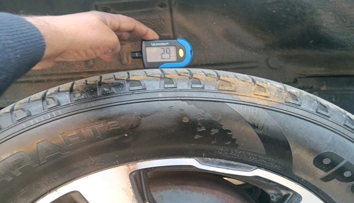 2023 Mahindra SCORPIO CLASSIC S11 MT 7S CC, Diesel, Manual, 1,04,502 km, tyre