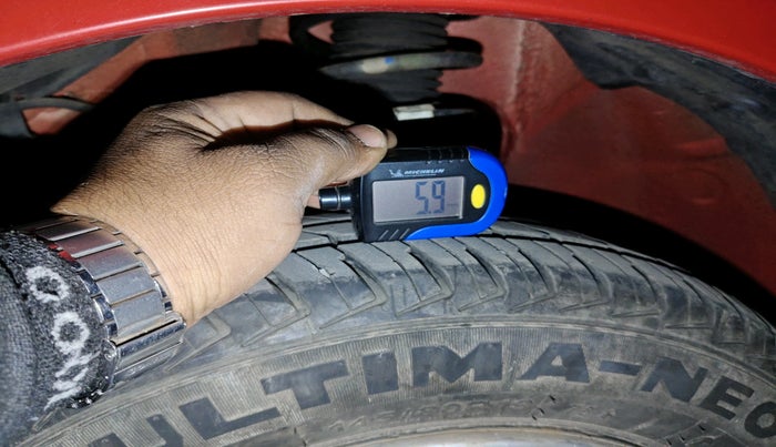 2022 Maruti Alto K10 LXI, Petrol, Manual, 3,778 km, tyre