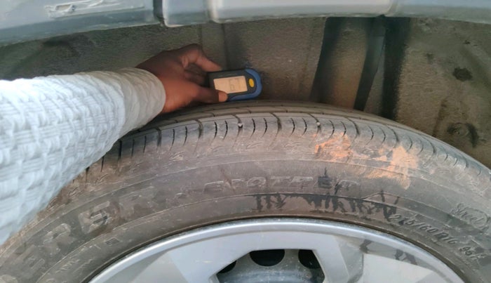 2024 Maruti BREZZA VXI AT SMART HYBRID, Petrol, Automatic, 5,643 km, tyre