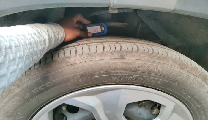 2024 Maruti BREZZA VXI AT SMART HYBRID, Petrol, Automatic, 5,643 km, tyre