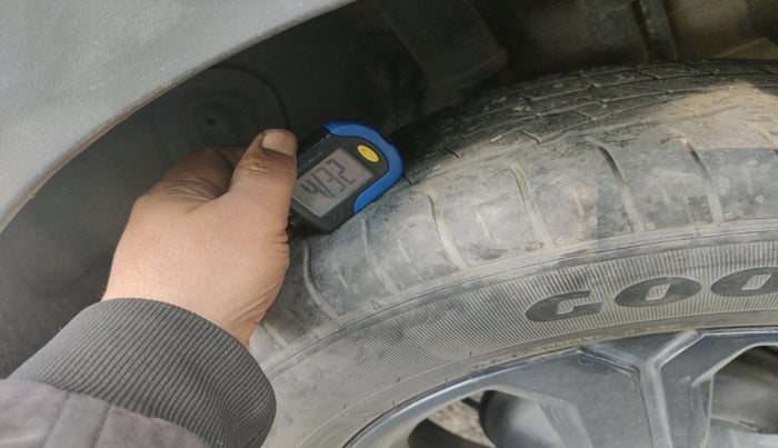 2022 Tata NEXON XZA PLUS (O) PETROL DARK EDITION, Petrol, Automatic, 35,564 km, tyre