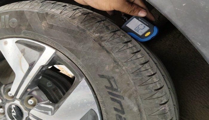 2023 KIA SONET HTX 1.0 TURBO PETROL IMT, Petrol, Manual, 7,342 km, tyre