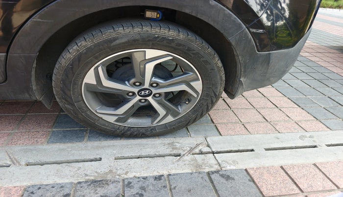 2018 Hyundai Creta SX (O) 1.6 PETROL, Petrol, Manual, 86,187 km, tyre