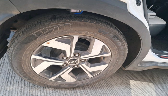 2023 KIA SONET HTX 1.0 TURBO PETROL IMT, Petrol, Manual, 11,885 km, tyre