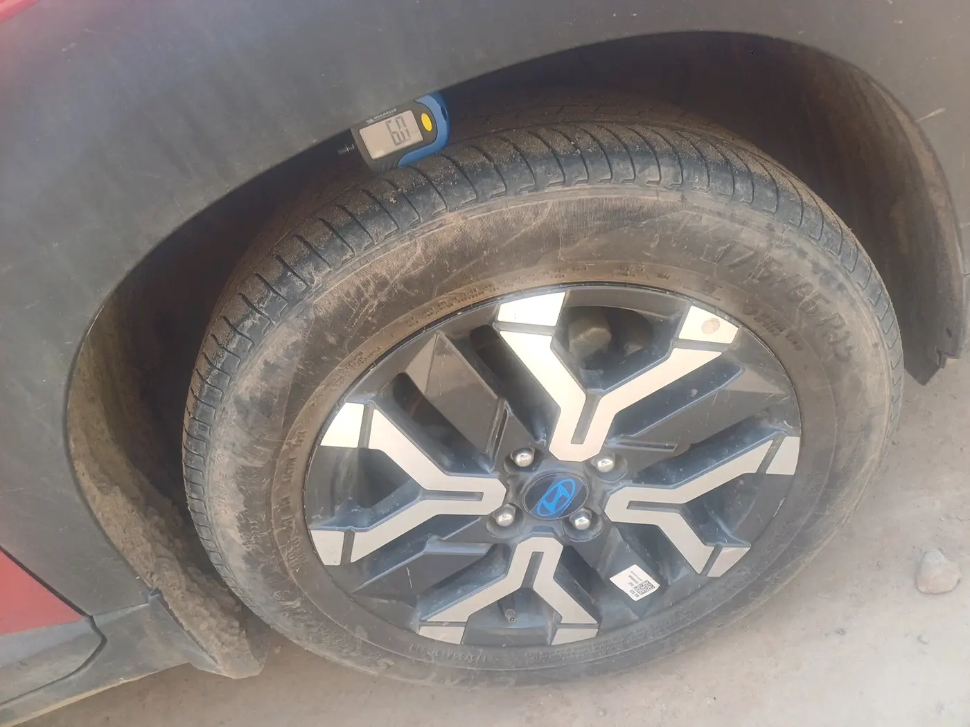 2024 Hyundai EXTER SX(O), Petrol, Manual, 11,000 km, tyre