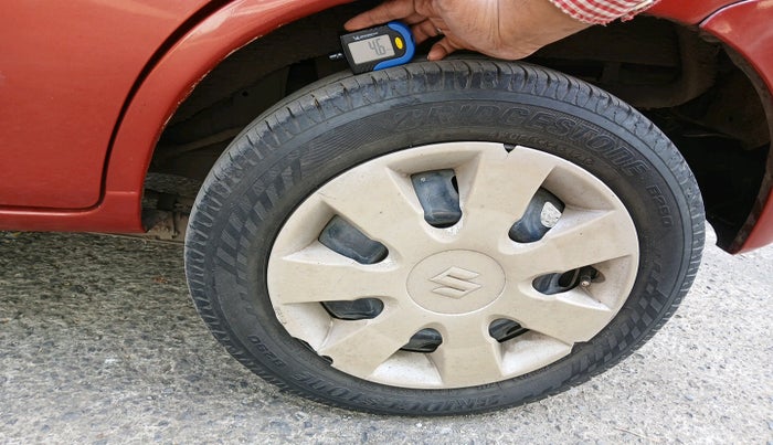 2012 Maruti Alto K10 VXI, Petrol, Manual, 1,14,111 km, tyre