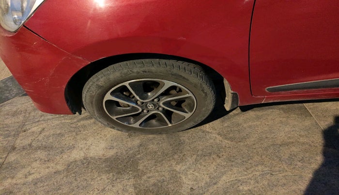 2017 Hyundai Grand i10 SPORTZ (O) AT 1.2 KAPPA VTVT, Petrol, Automatic, 74,177 km, tyre