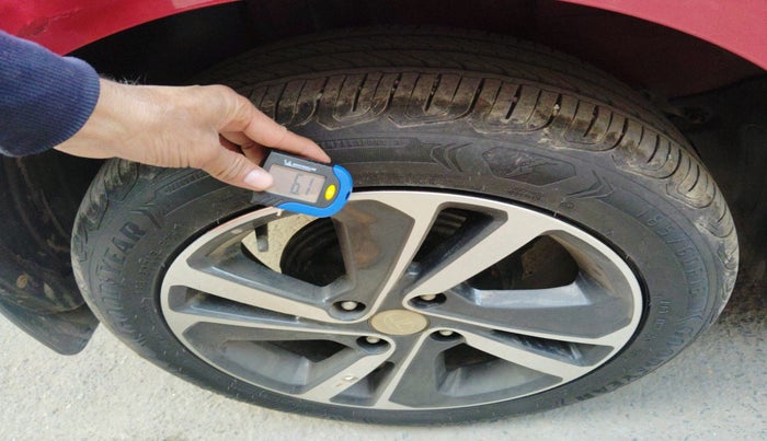 2023 Tata ALTROZ XZ + SUNROOF, Petrol, Manual, 22,935 km, tyre