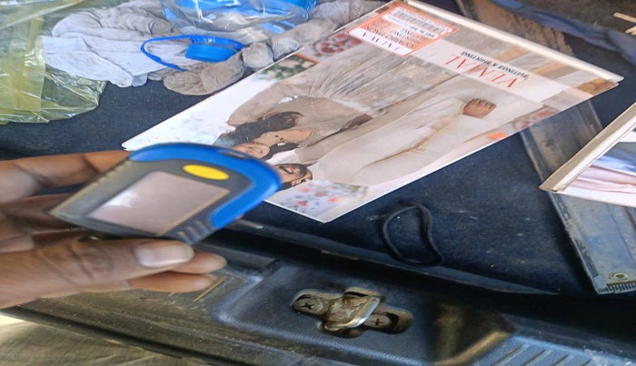 2018 Maruti Dzire VXI AMT, Petrol, Automatic, 1,18,492 km, tyre