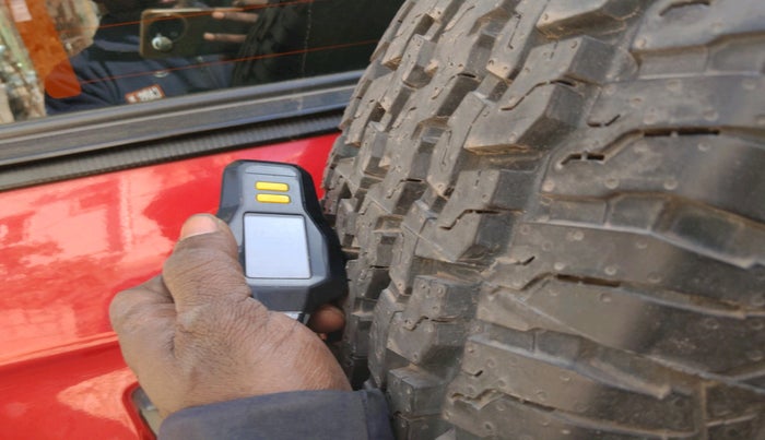 2022 Mahindra Thar LX D AT 4WD HT, Diesel, Automatic, 57,678 km, tyre