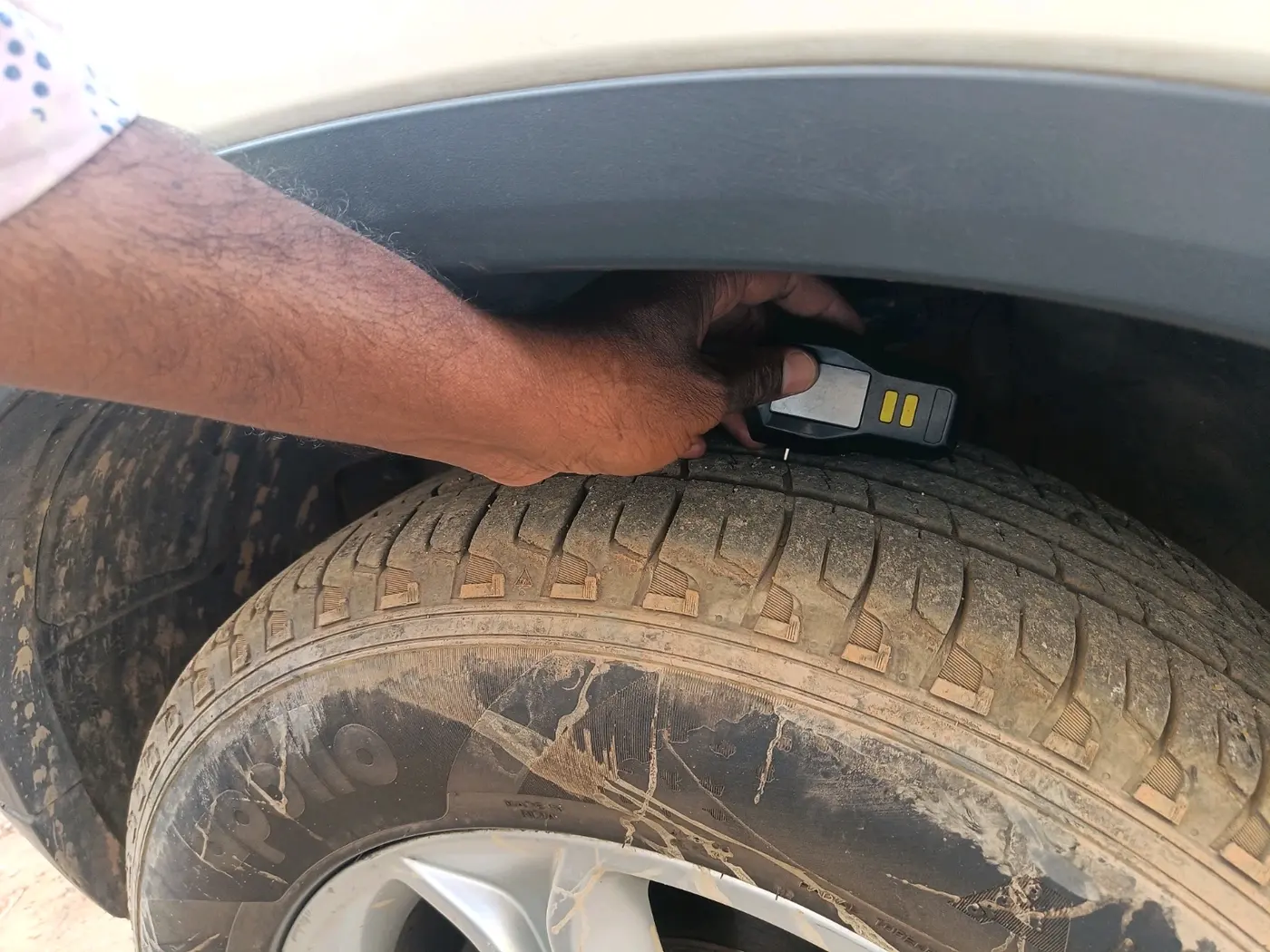 2019 Tata Harrier XZ 2.0L, Diesel, Manual, 1,11,708 km, tyre