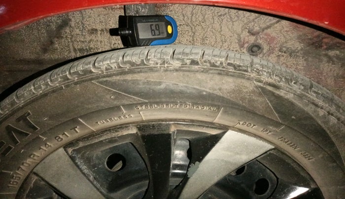 2017 Maruti Celerio ZXI AMT, Petrol, Automatic, 77,466 km, tyre