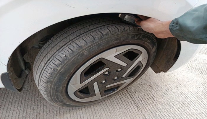 2023 Hyundai GRAND I10 NIOS SPORTZ 1.2 KAPPA VTVT CNG, Petrol, Manual, 22,207 km, tyre