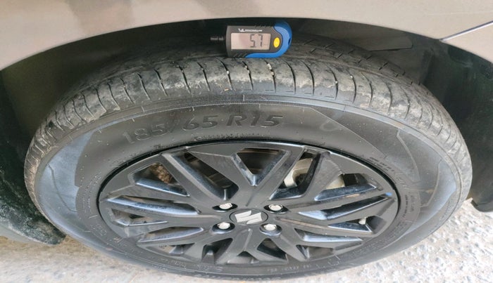 2025 Maruti Dzire ZXi, Petrol, Manual, 4,862 km, tyre