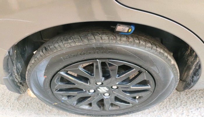 2025 Maruti Dzire ZXi, Petrol, Manual, 4,862 km, tyre