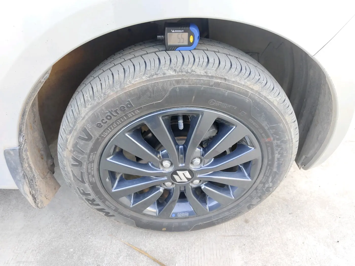 2023 Maruti New Wagon-R ZXI PLUS 1.2, Petrol, Manual, 11,361 km, tyre