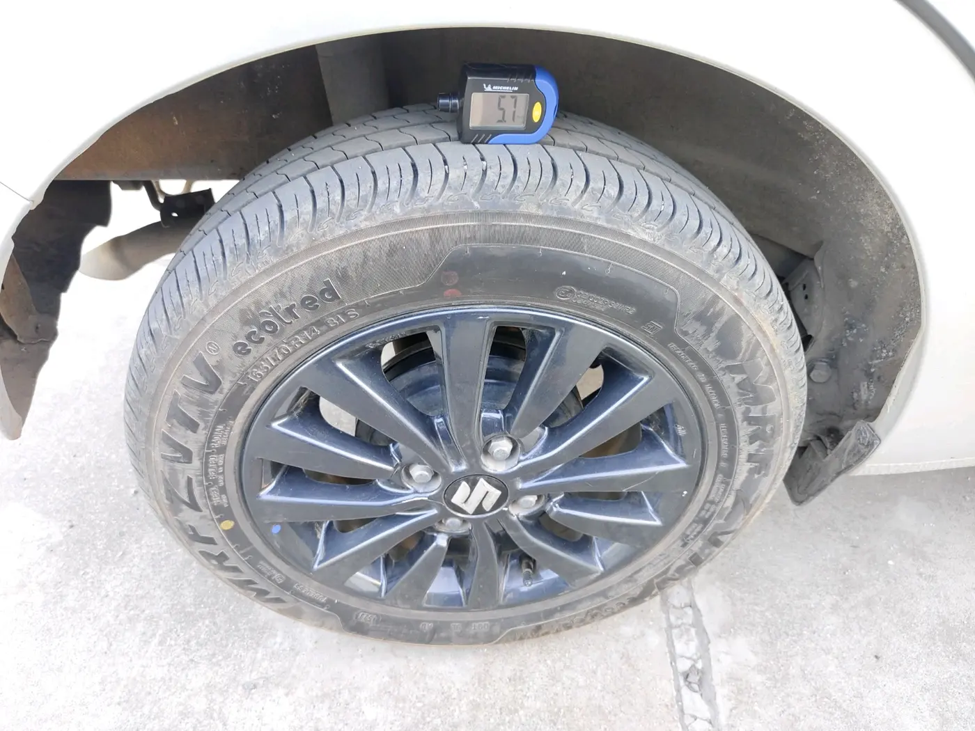2023 Maruti New Wagon-R ZXI PLUS 1.2, Petrol, Manual, 11,361 km, tyre