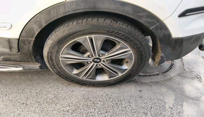 2018 Hyundai Creta SX PLUS AT 1.6 PETROL, Petrol, Automatic, 17,120 km, tyre