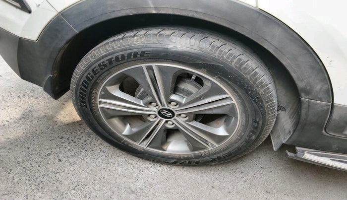 2018 Hyundai Creta SX PLUS AT 1.6 PETROL, Petrol, Automatic, 17,120 km, tyre