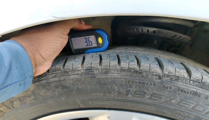 2013 Skoda Rapid AMBITION 1.6 MPI MT PLUS, Petrol, Manual, 53,415 km, tyre