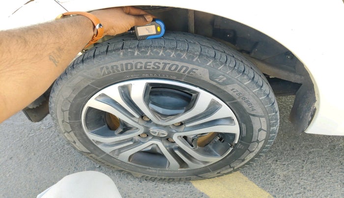 2023 Tata TIGOR XZ PLUS CNG, Petrol, Manual, 65,255 km, tyre