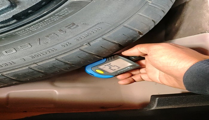 2019 Tata NEXON XZA PLUS PETROL DUAL TONE, Petrol, Automatic, 17,342 km, tyre