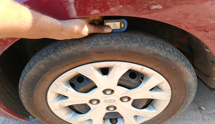 2013 Hyundai Grand i10 SPORTZ 1.2 KAPPA VTVT, Petrol, Manual, 1,24,965 km, tyre