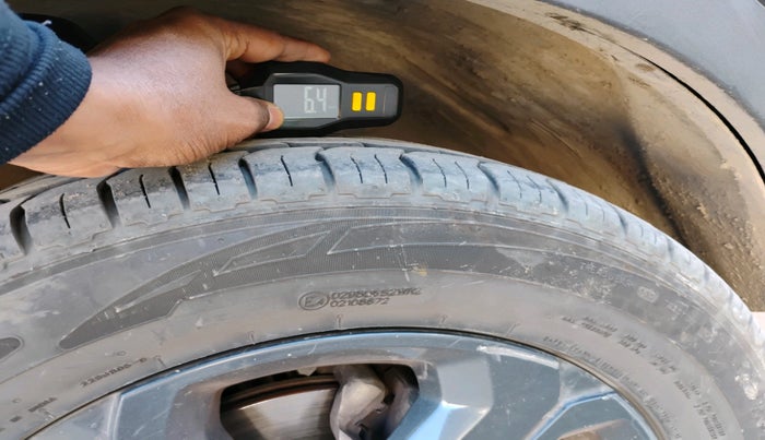 2021 Tata NEXON XZ PLUS (O) PETROL DARK EDITION, Petrol, Manual, 1,17,633 km, tyre