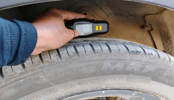 2021 Tata NEXON XZ PLUS (O) PETROL DARK EDITION, Petrol, Manual, 1,17,633 km, tyre