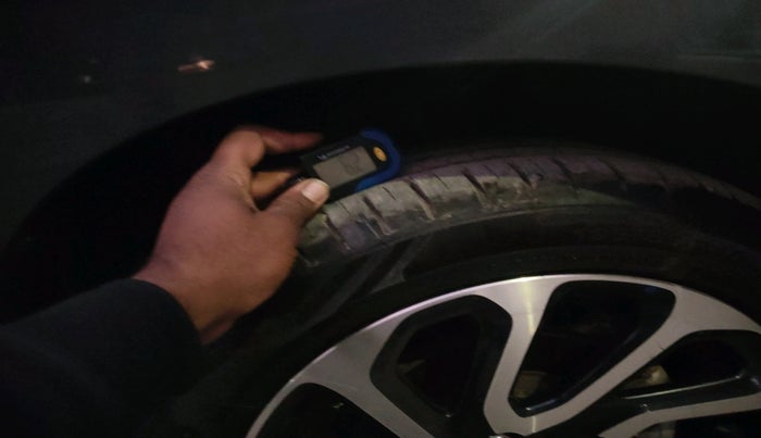 2024 Maruti Baleno ALPHA 1.2 AGS, Petrol, Automatic, 7,017 km, tyre