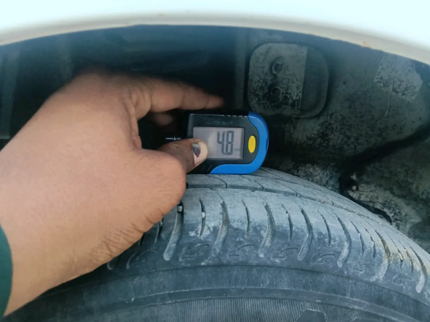 2023 Tata Tiago XZ PLUS CNG, Petrol, Manual, 67,316 km, tyre