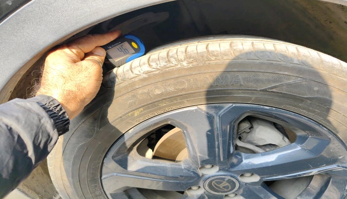 2022 Tata NEXON XZ PLUS DIESEL DARK EDITION, Diesel, Manual, 43,820 km, tyre