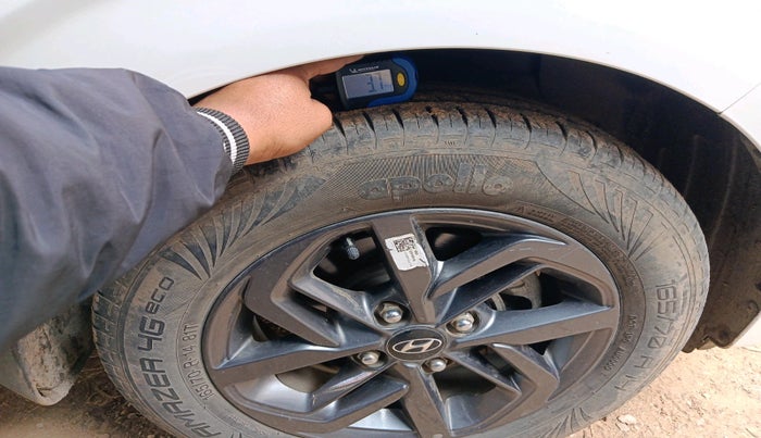 2021 Hyundai GRAND I10 NIOS SPORTZ AMT 1.2 KAPPA VTVT, Petrol, Automatic, 31,006 km, tyre