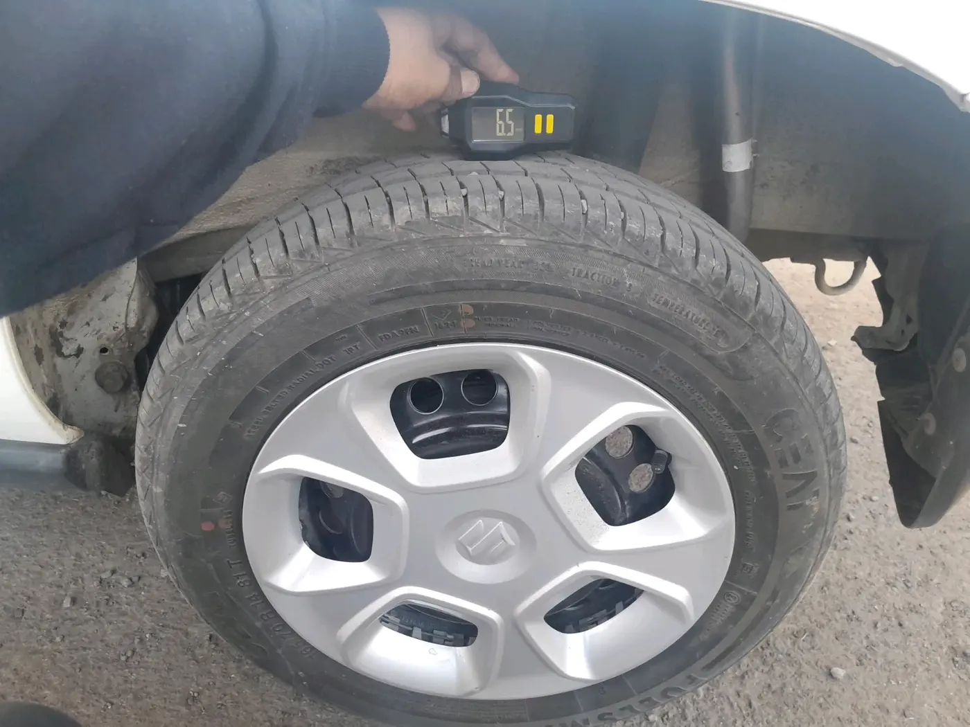 2024 Maruti S PRESSO VXI+, Petrol, Manual, 8,219 km, tyre