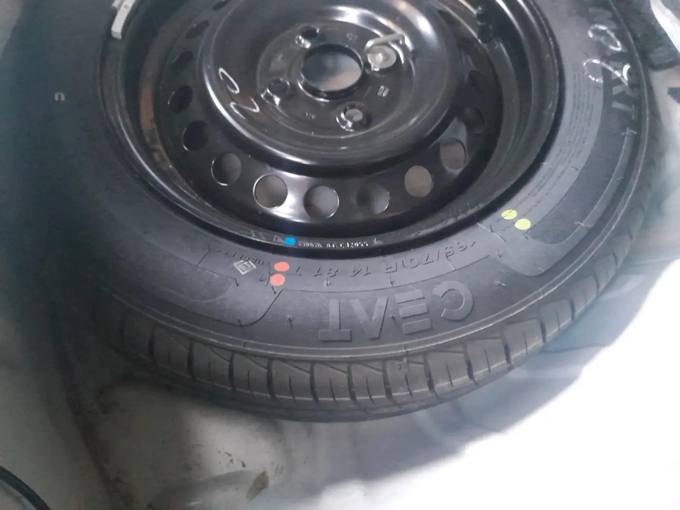 2024 Maruti S PRESSO VXI+, Petrol, Manual, 8,219 km, tyre