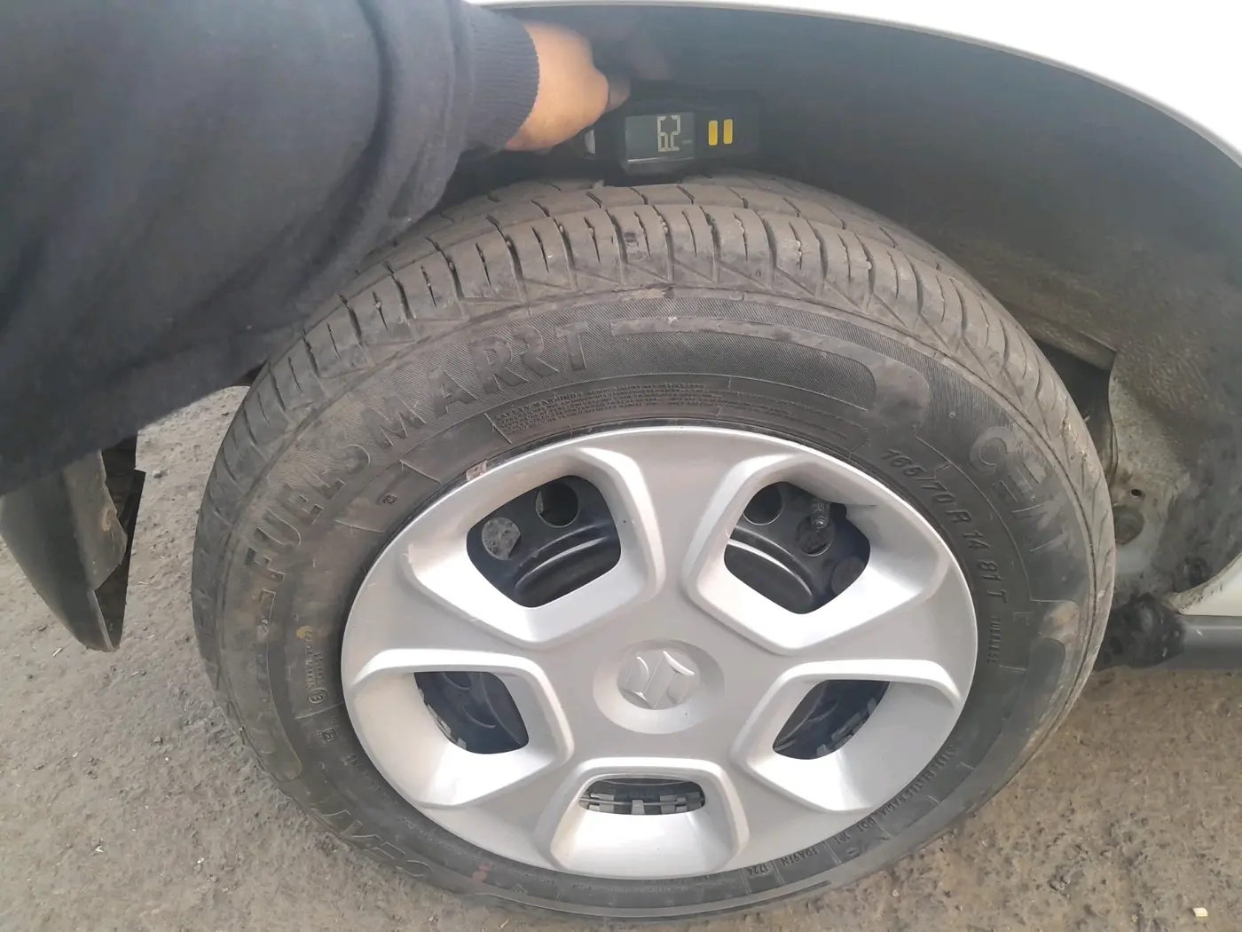 2024 Maruti S PRESSO VXI+, Petrol, Manual, 8,219 km, tyre