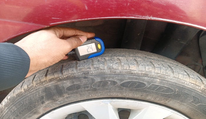 2014 Hyundai Grand i10 SPORTZ 1.2 KAPPA VTVT, Petrol, Manual, 56,077 km, tyre