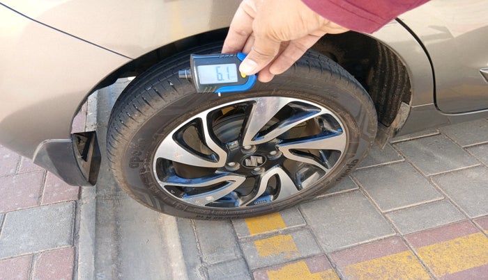2021 Maruti Baleno ZETA CVT PETROL 1.2, Petrol, Automatic, 78,792 km, tyre