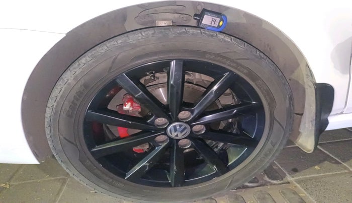 2019 Volkswagen Polo GT TSI AT, Petrol, Automatic, 1,09,470 km, tyre