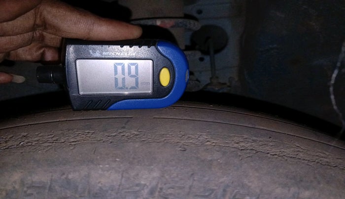 2017 Maruti Alto K10 VXI (O) AMT, Petrol, Automatic, 66,838 km, tyre