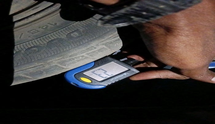 2017 Maruti Alto K10 VXI (O) AMT, Petrol, Automatic, 66,838 km, tyre