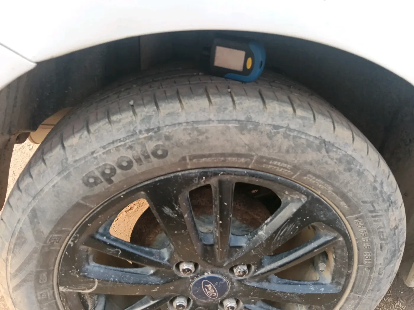 2020 Ford New Figo TITANIUM 1.2 PETROL MT, Petrol, Manual, 60,976 km, tyre