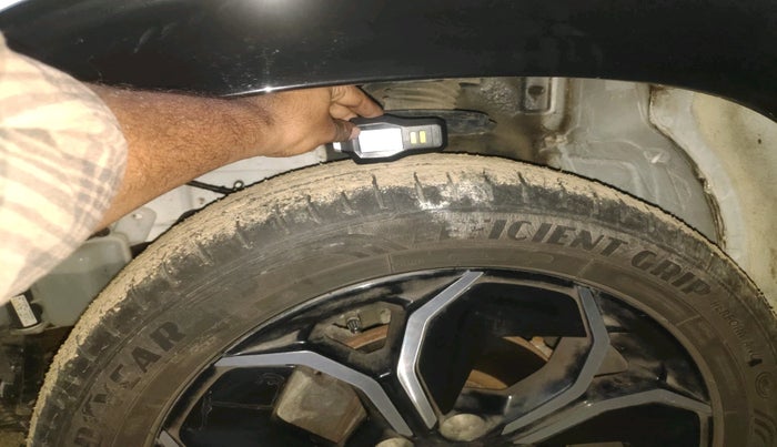 2024 Tata Curvv Accomplished S 1.2 Petrol 7DCA, Petrol, Automatic, 11,984 km, tyre