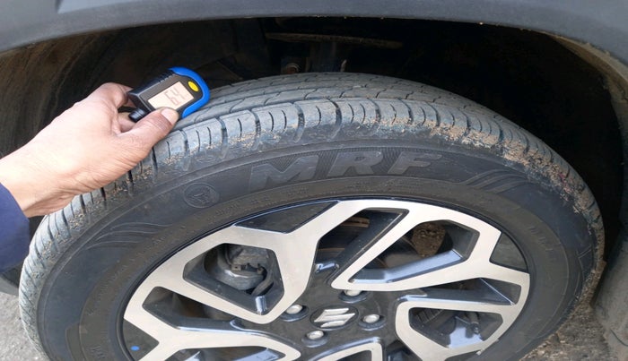 2024 Maruti FRONX ALPHA 1.0L TURBO 6 AT, Petrol, Automatic, 3,241 km, tyre