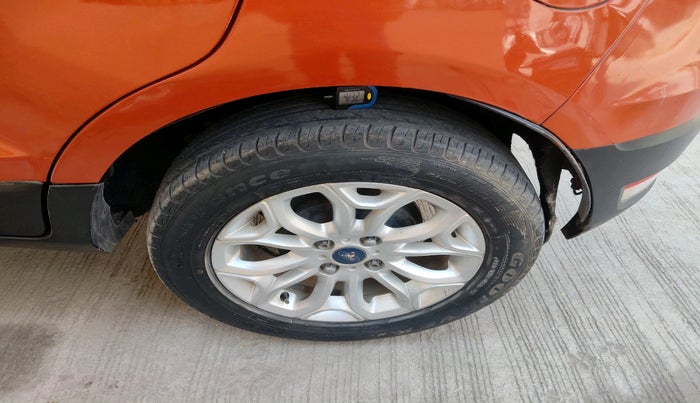 2013 Ford Ecosport TITANIUM 1.5L PETROL AT, Petrol, Automatic, 71,920 km, tyre