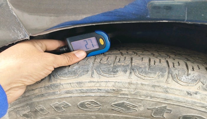 2017 Ford Ecosport TITANIUM 1.5L DIESEL, Diesel, Manual, 1,04,947 km, tyre