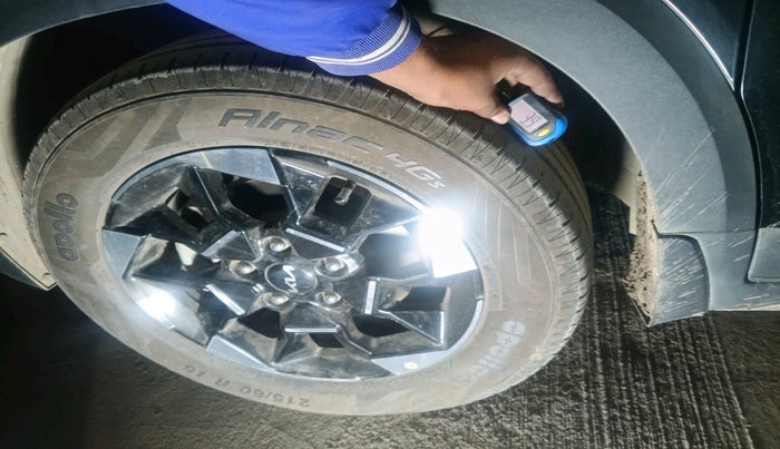 2024 KIA SONET Gravity 1.0 Turbo Petrol iMT, Petrol, Manual, 21,488 km, tyre